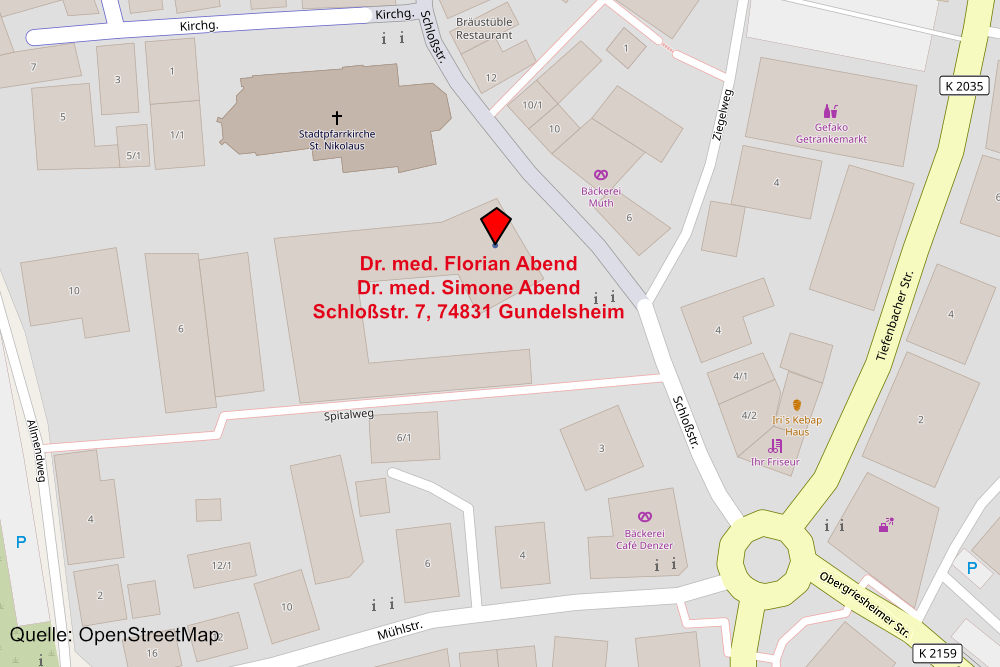 OpenStreetMap Deutschland Gundelsheim Screenshot